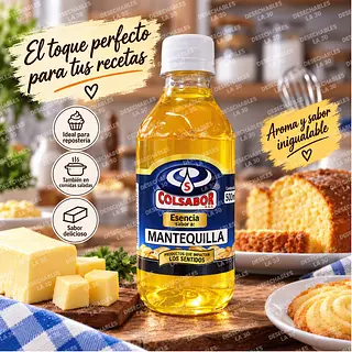 Esencia Mantequilla 500 ml