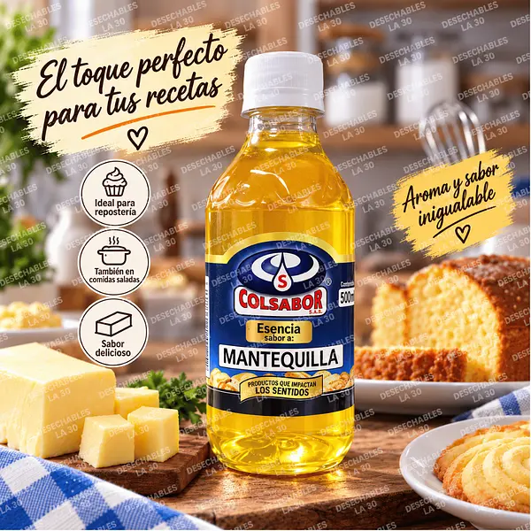 Esencia Mantequilla 500 ml