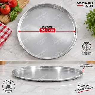 Bandeja Pizza 24,5 cm