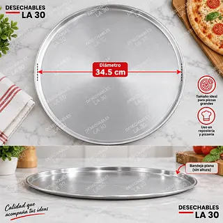 Bandeja Pizza 34,5 cm